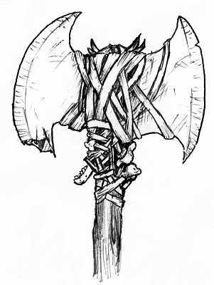 Axe Sketch