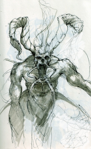 Broken Demon Sketch Broken Demon Sketch