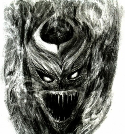 Hellish Demon Sketch