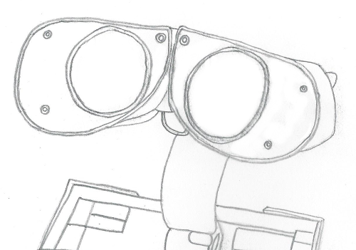 Wall-e Eyes Sketch Wall-e Eyes Sketch