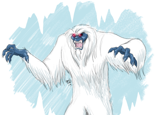 Monstrous Yeti Sketch
