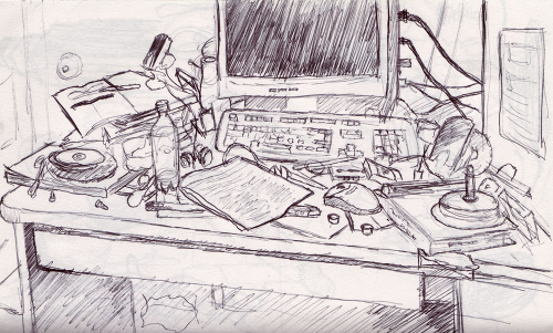 Desk Sketch