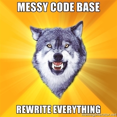 Code Wolf Meme