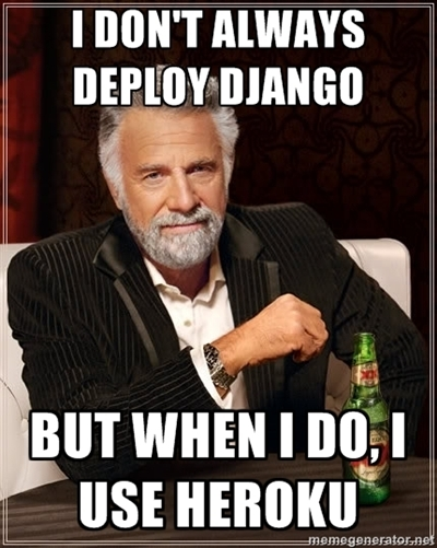 Deploying Django Meme