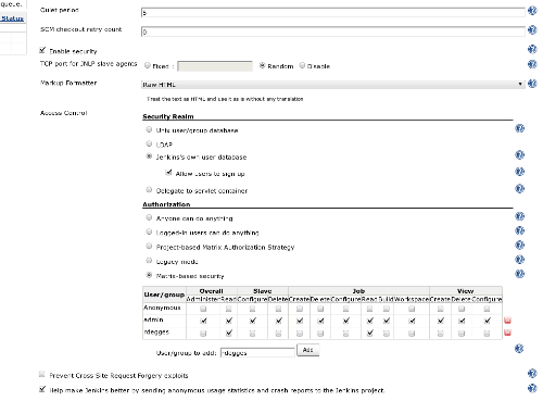 Jenkins Configuration