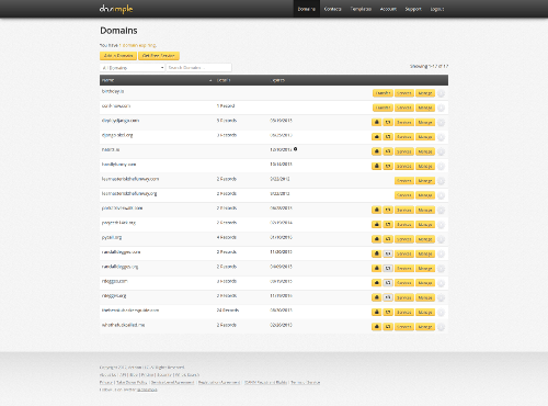 DNSimple Domains