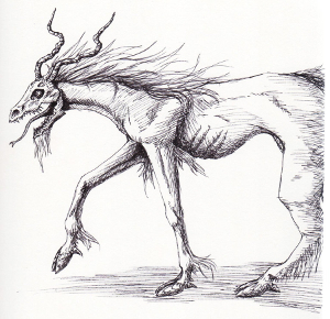 Demon Horse Sketch