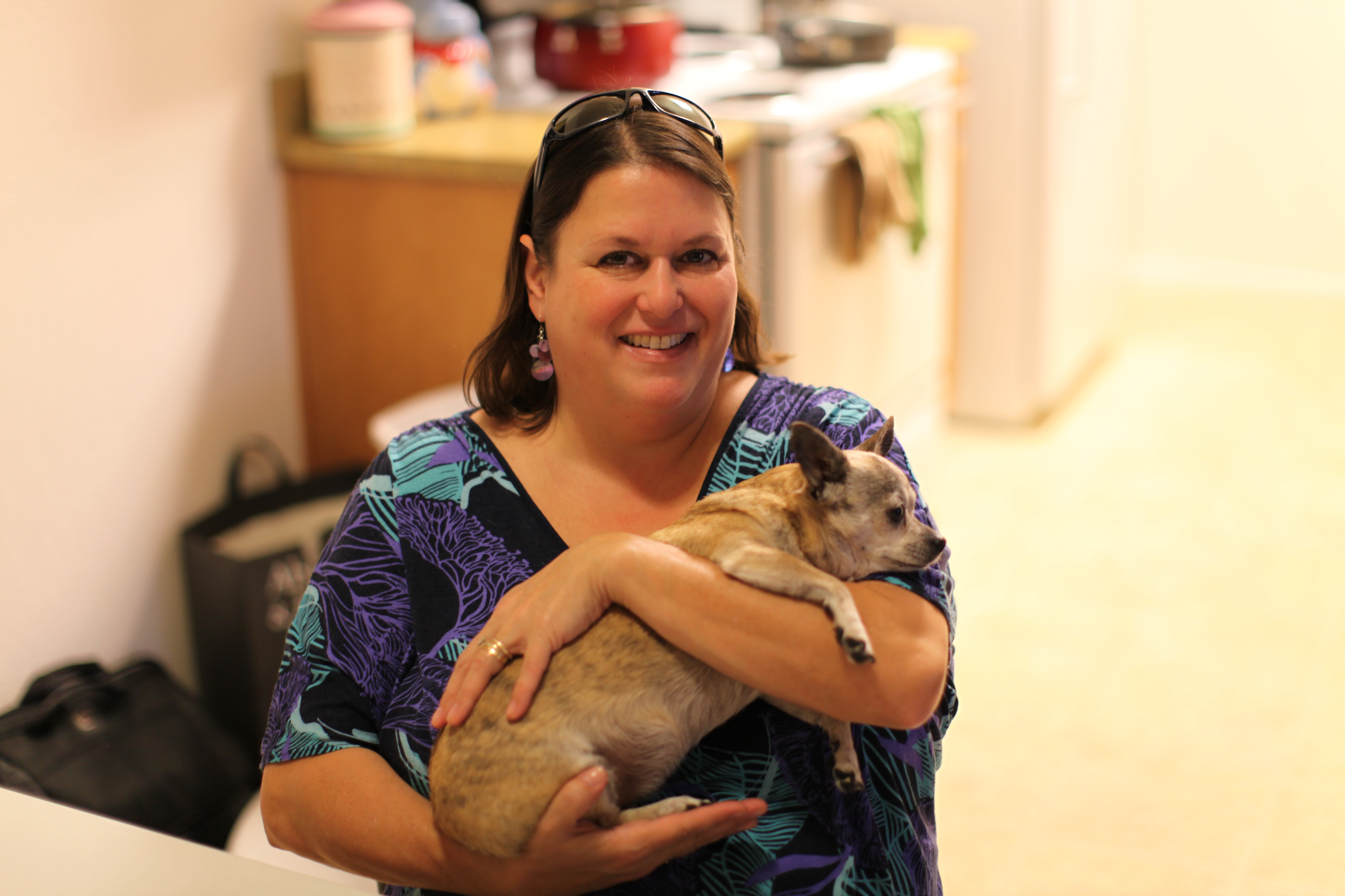 Mom Holding Scribbles